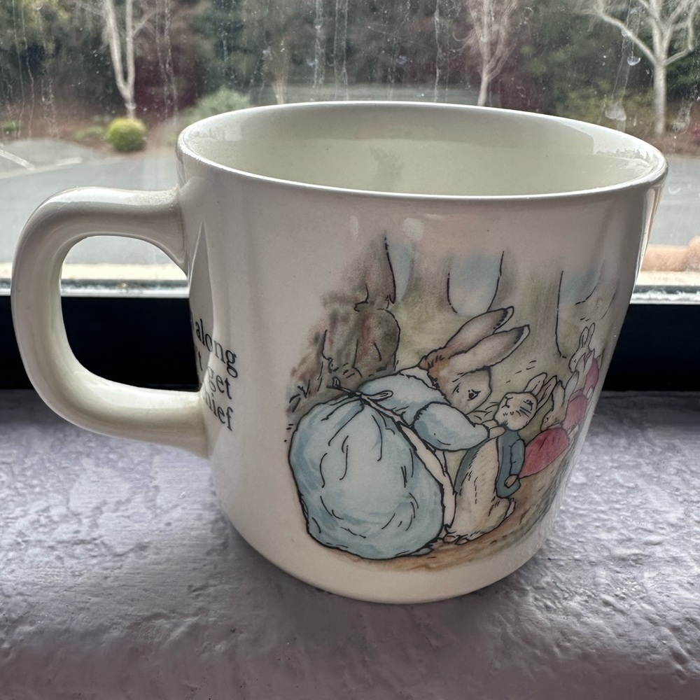 Vintage Wedgewood Peter Rabbit cup